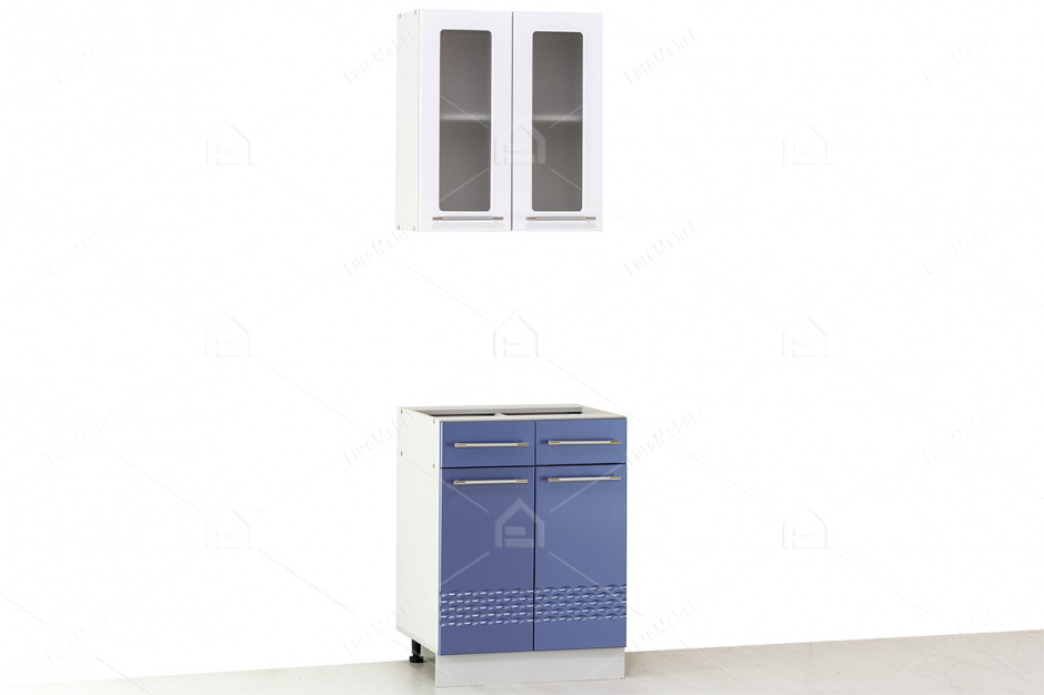 Секция кухонная 600, линейная Капля, БелыйДСВ Мебель (Россия)
