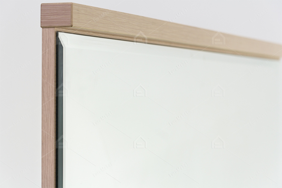 Зеркало панель как часть комплекта Кантри, Дуб Молочный, MEBEL SERVICE (Украина)