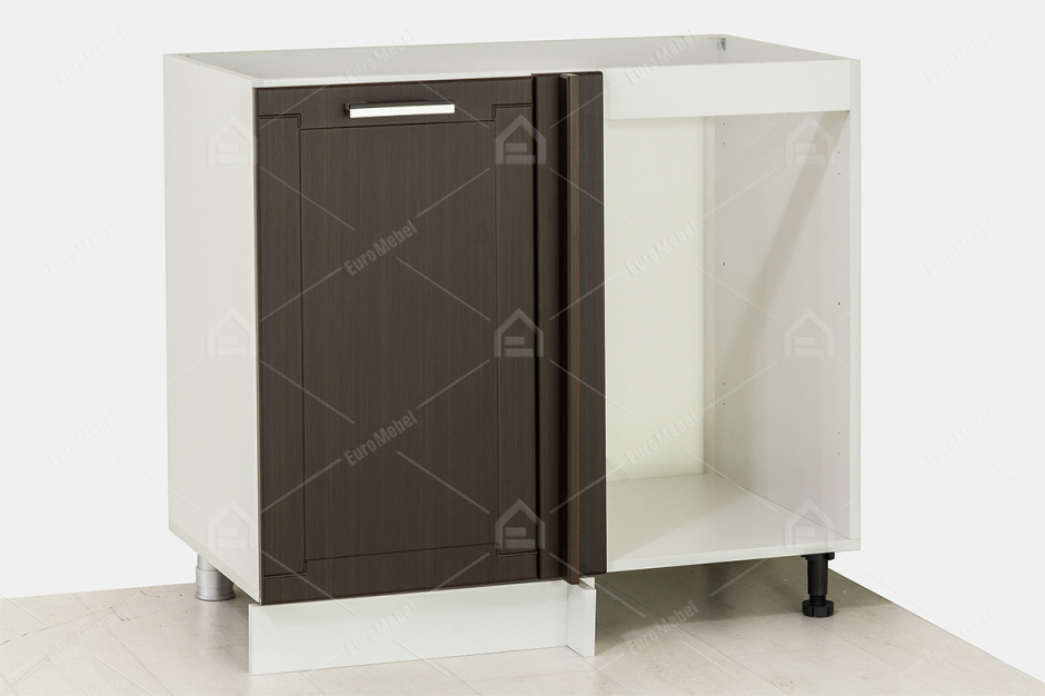 Шкаф под мойку 900, угловой 1Д , модульной системы Геометрия, Дуб Венге, СВ Мебель (Россия)