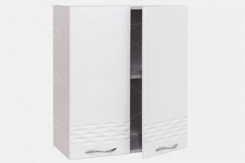 Шкаф кухонный 600, 2Д , модульной системы Волна, Белый, СВ Мебель (Россия)