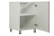 Шкаф-стол 600, 1Д  как часть комплекта Волна, Баклажан, СВ Мебель (Россия)