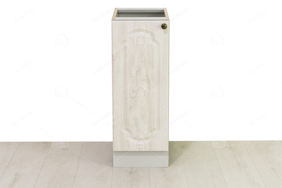Шкаф-стол 300, 1Д , модульной системы Классика, Сосна Белый, СВ Мебель (Россия)