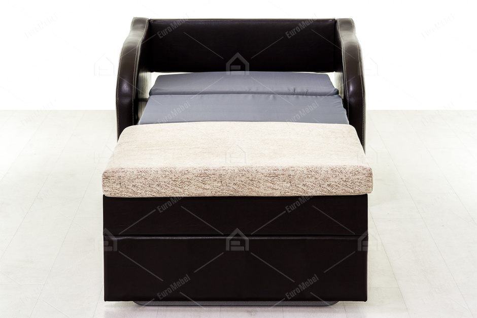 Кресло-кровать раскладной Аквамарин 4, Вуд01+Гжель01+Ecotex213, АСМ Классик (Россия)