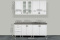 Комплект мебели для кухни Прованс 1800, Белый, СВ Мебель(Россия)