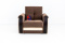 Кресло традиционное раскладной как часть комплекта Сиеста 4, Ника05/Ecotex109/Ecotex213/, АСМ Элегант (Россия)