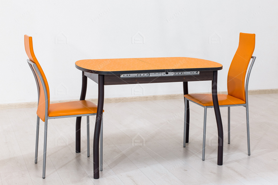 Набор мебели для кухни Стол Триумф-1, 2067, Оранжевый, Sitparad (Россия)