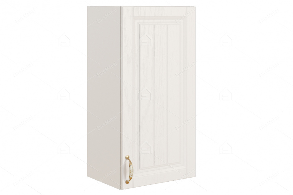 Шкаф кухонный 400, 1Д  как часть комплекта Прованс, Белый/Сизый, СВ Мебель (Россия)