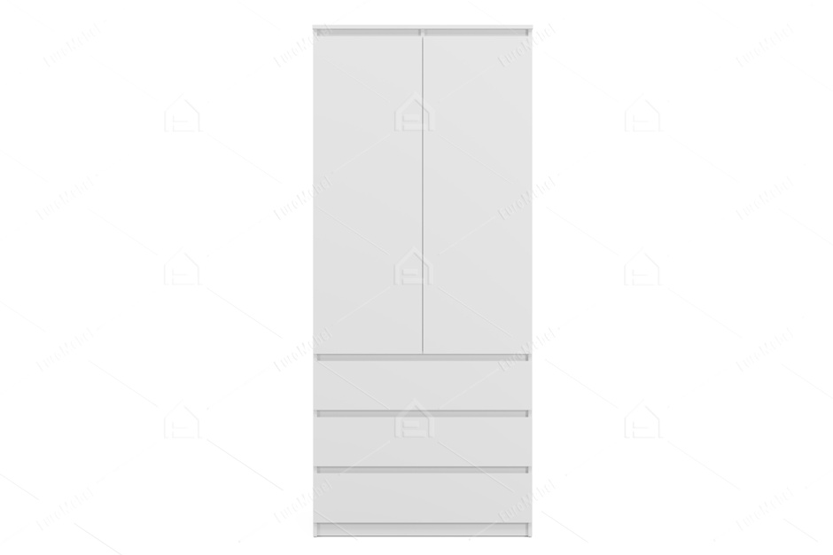 Шкаф для одежды 2Д  Сноули, Белый, Май Стар (Беларусь)