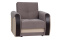 Кресло традиционное раскладной как часть комплекта Сиеста 4, Ника06/EcotexА109/Ecotex213, АСМ Элегант (Россия)