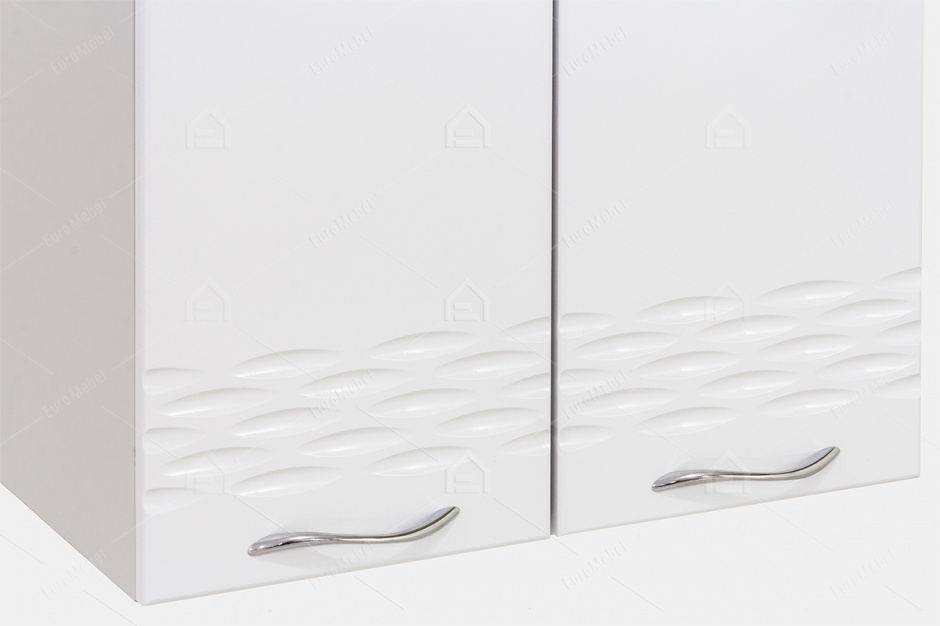 Шкаф кухонный 600, 2Д , модульной системы Волна, Белый, СВ Мебель (Россия)