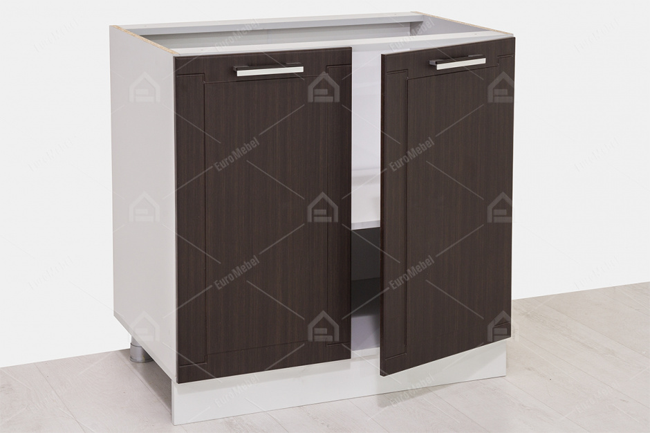 Шкаф-стол 800, 2Д , модульной системы Геометрия, Дуб Венге, СВ Мебель (Россия)
